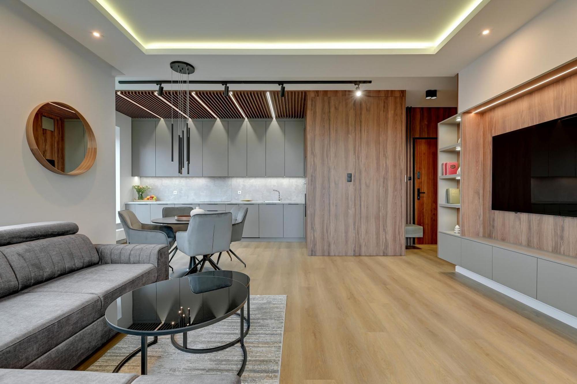 Brabank Riverside - Sauna, Business & Gym By Downtown Apartments Gdańsk Rom bilde