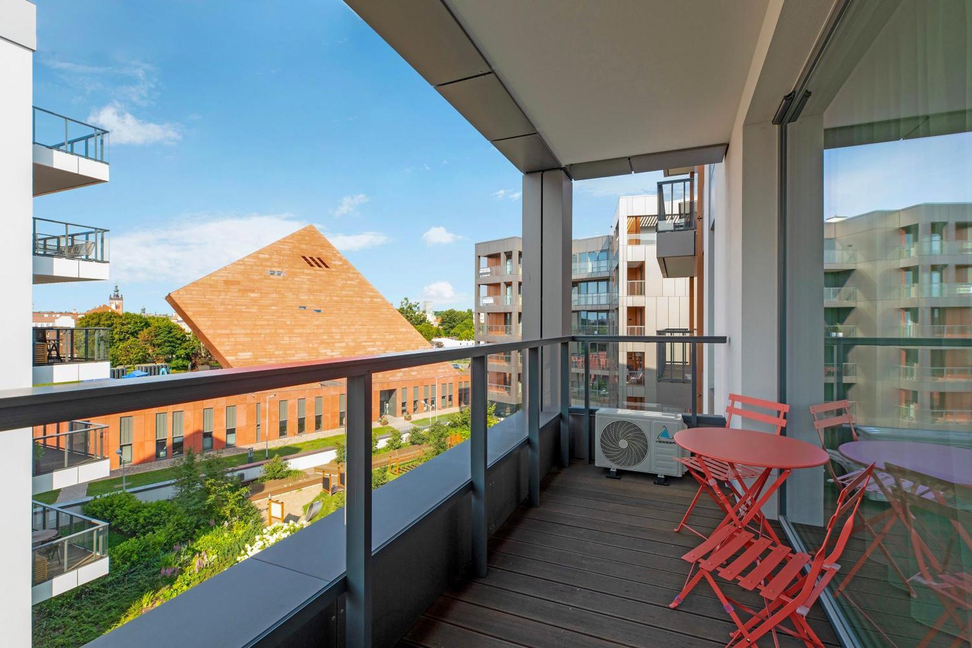 Brabank Riverside - Sauna, Business & Gym By Downtown Apartments Gdańsk Rom bilde
