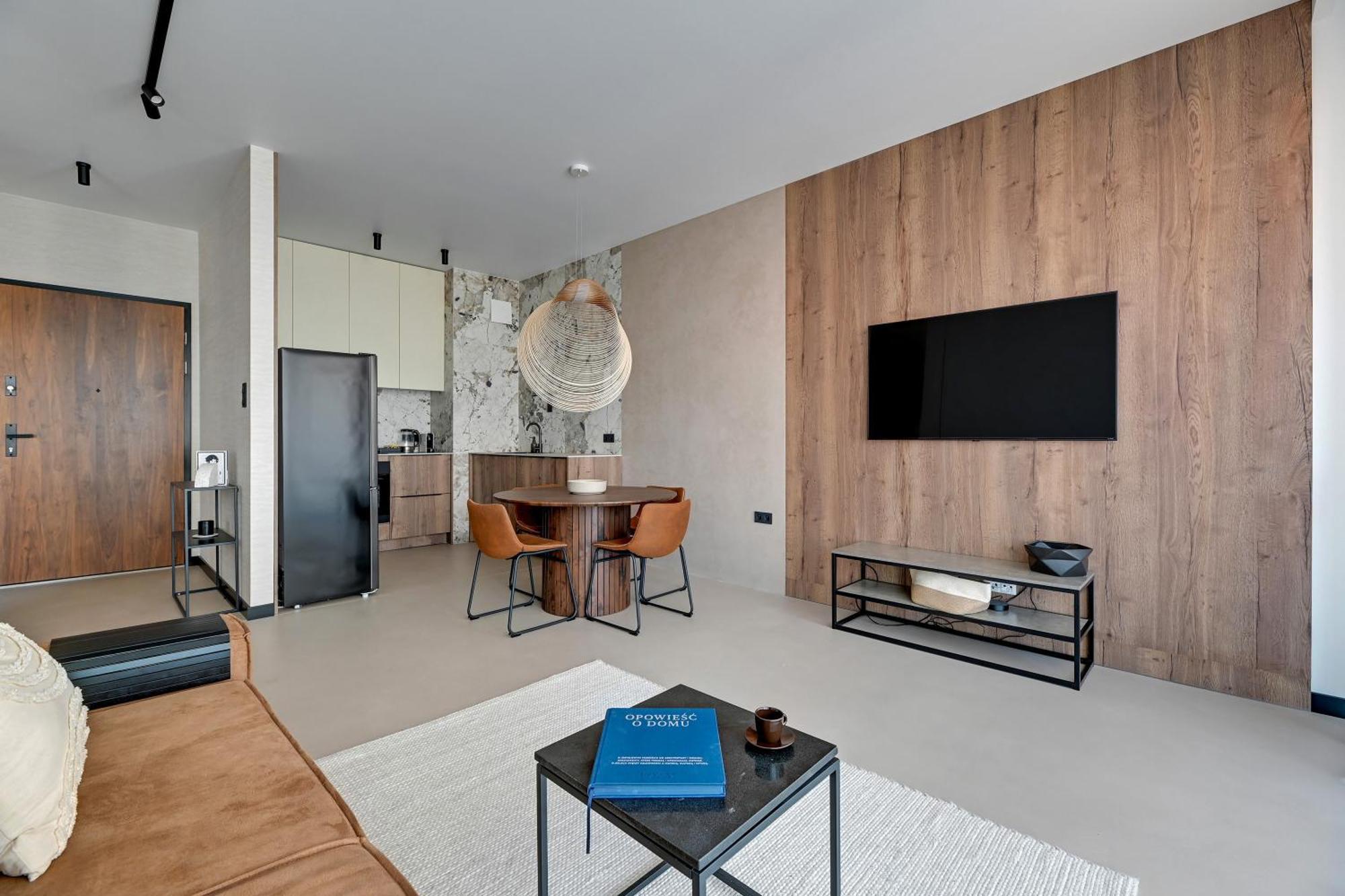 Brabank Riverside - Sauna, Business & Gym By Downtown Apartments Gdańsk Rom bilde
