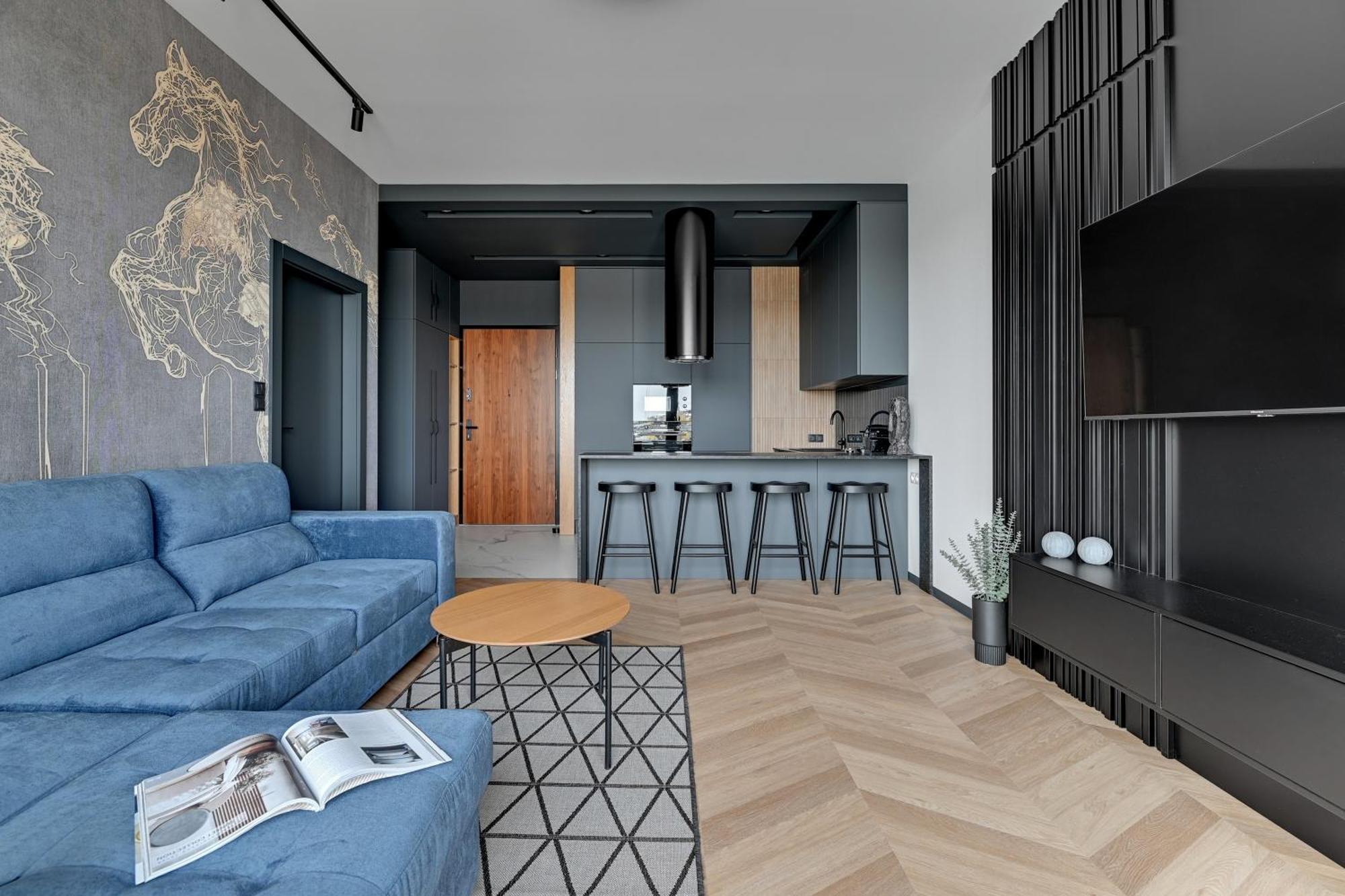 Brabank Riverside - Sauna, Business & Gym By Downtown Apartments Gdańsk Rom bilde