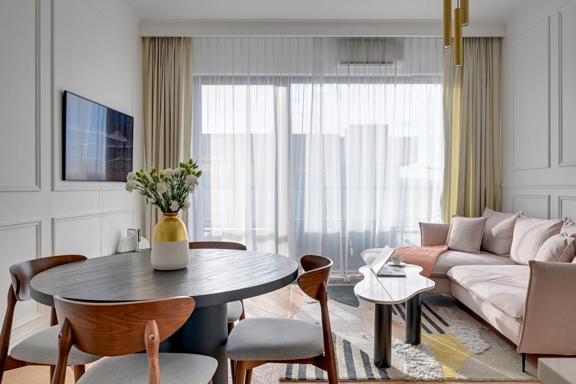 Brabank Riverside - Sauna, Business & Gym By Downtown Apartments Gdańsk Rom bilde