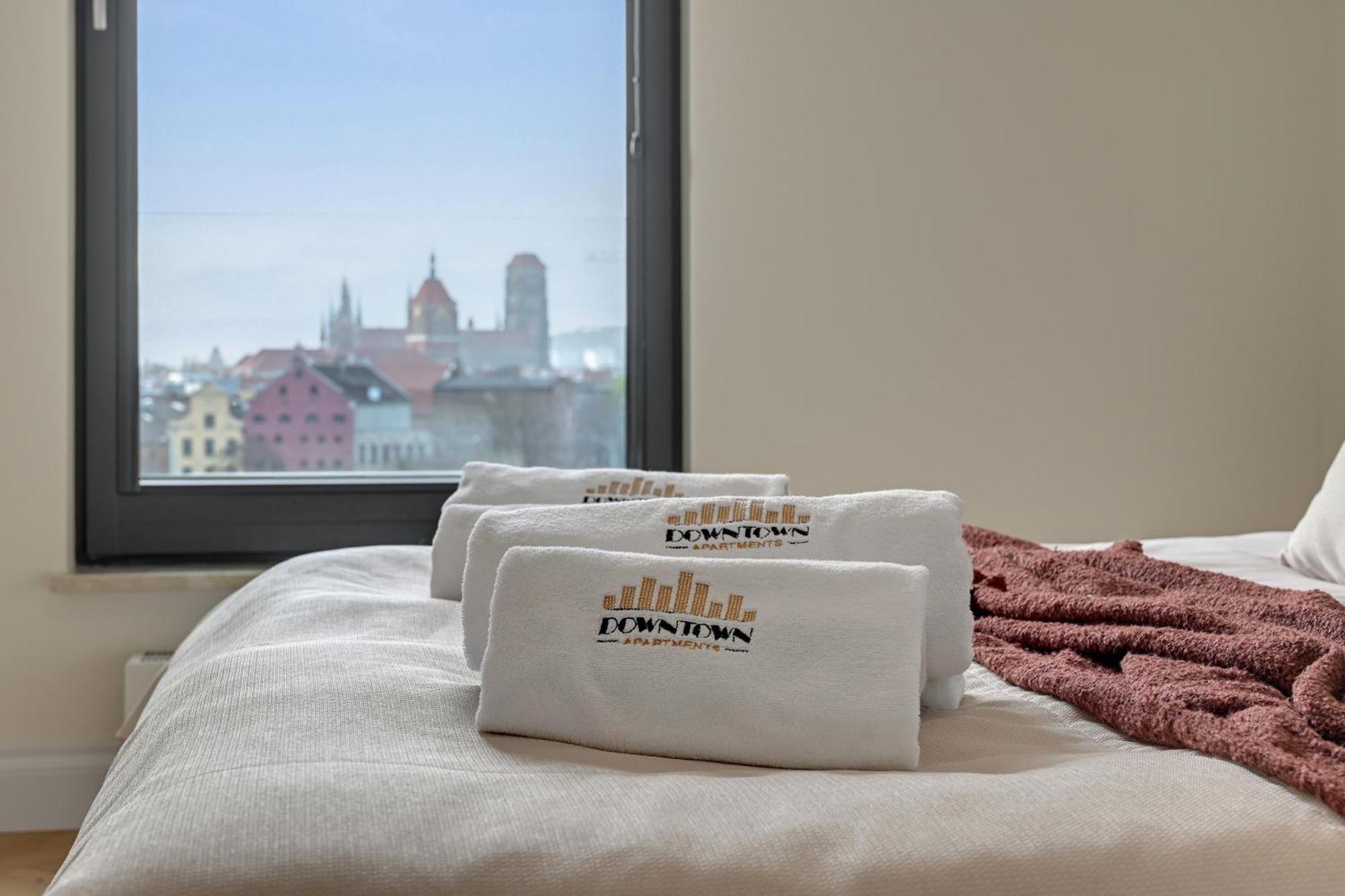 Brabank Riverside - Sauna, Business & Gym By Downtown Apartments Gdańsk Rom bilde