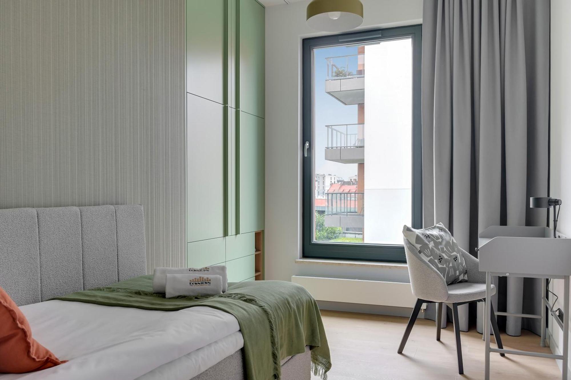 Brabank Riverside - Sauna, Business & Gym By Downtown Apartments Gdańsk Rom bilde